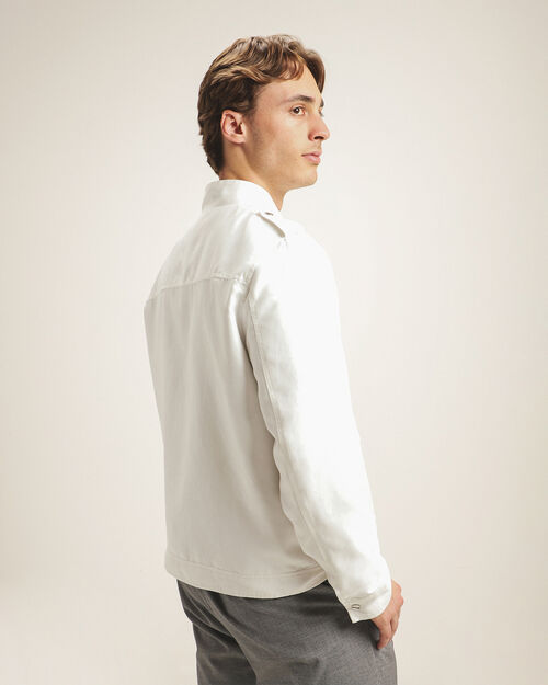 Bomber De Gamuza Beige