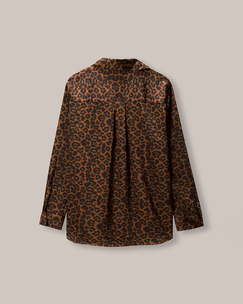 Camisa Manga Larga Animal Print