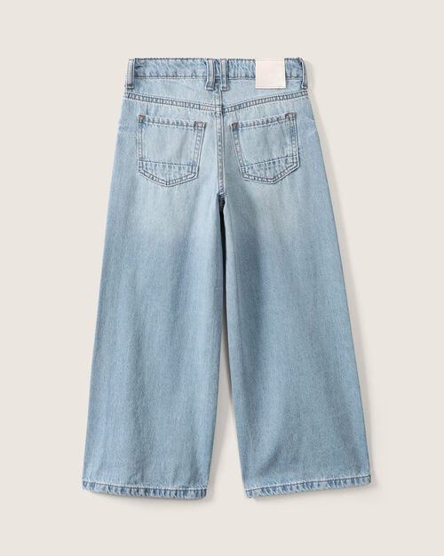 Jeans Wide Leg Azul