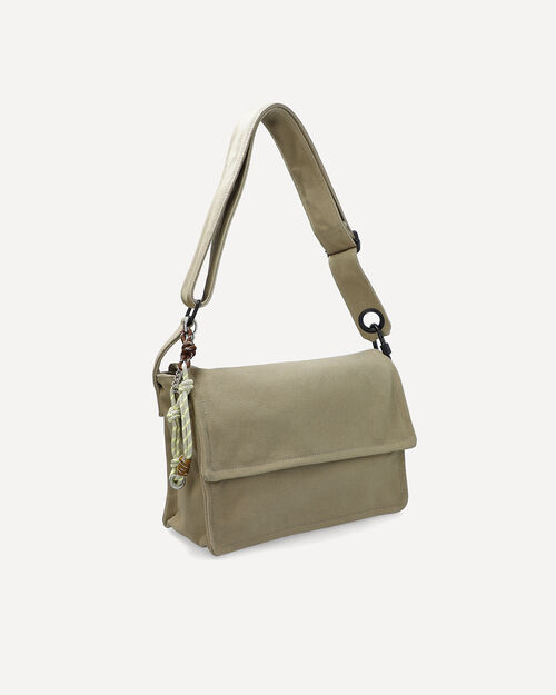Bolso Mensajero Beige