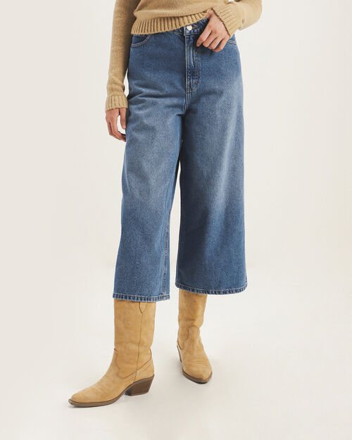 Jeans Fit Culotte