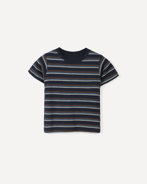Playera Azul Rayas