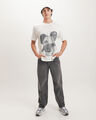 Playera Blanca Mickey Mouse,BLANCO