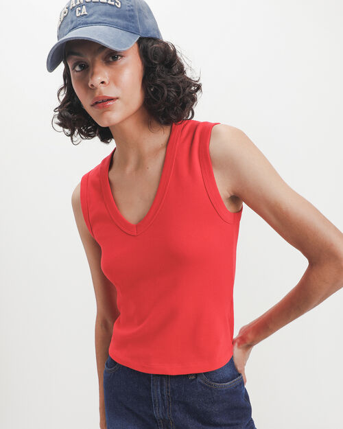 Tank Top Rojo