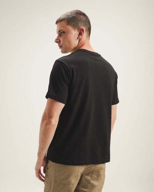Playera Negra Manga Corta