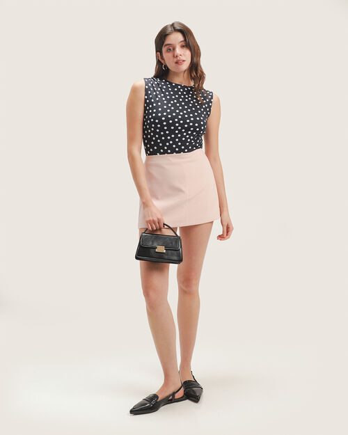 Body Drapeado Lunares