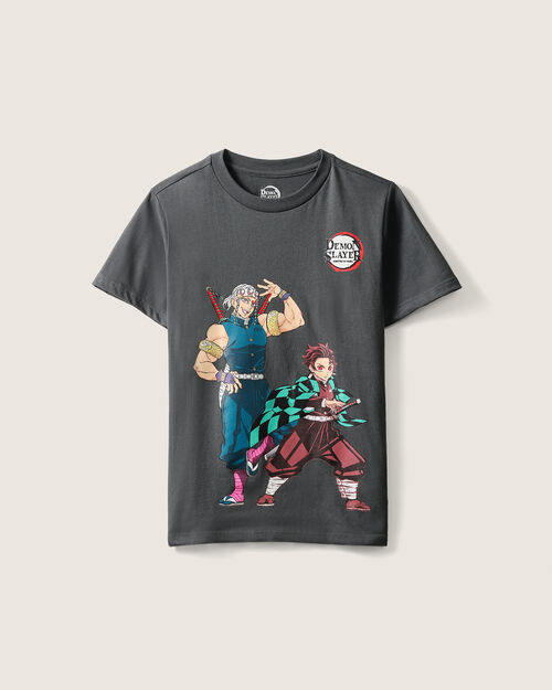Playera Gris Demon Slayer