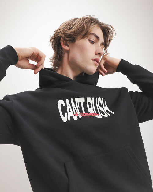 Sudadera Negra Relaxed