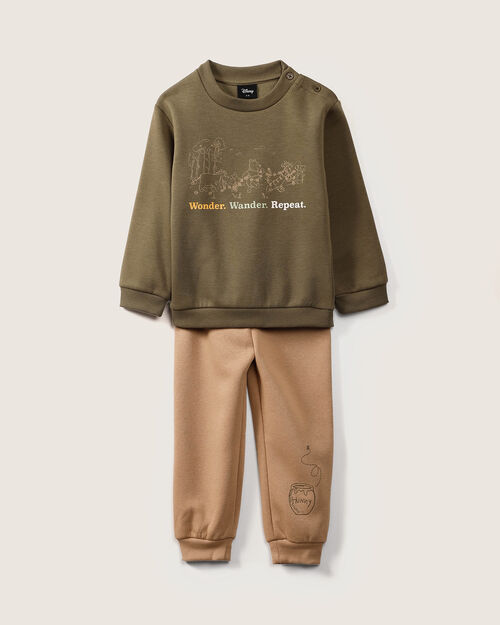 Conjunto Sudadera Y Jogger Winnie Pooh