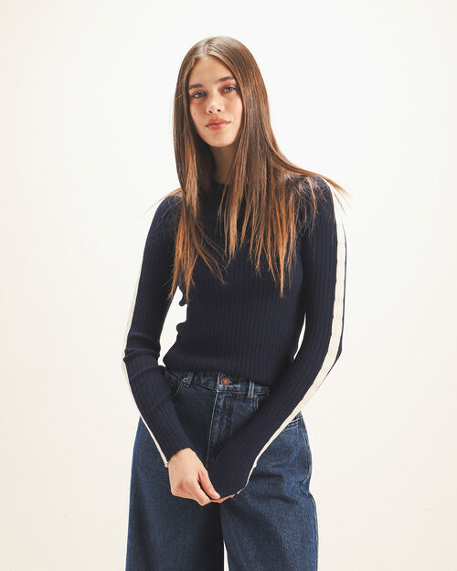 Su&eacute;ter Tejido Azul