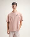 Playera Aplicaciones Estampada,ROSA EMPOLVADO