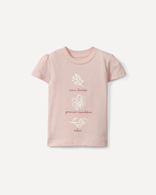 Playera Rosa Con Dise&ntilde;o