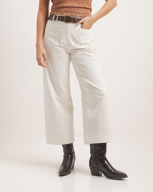 Pantal&oacute;n Bolsillos Wide Leg