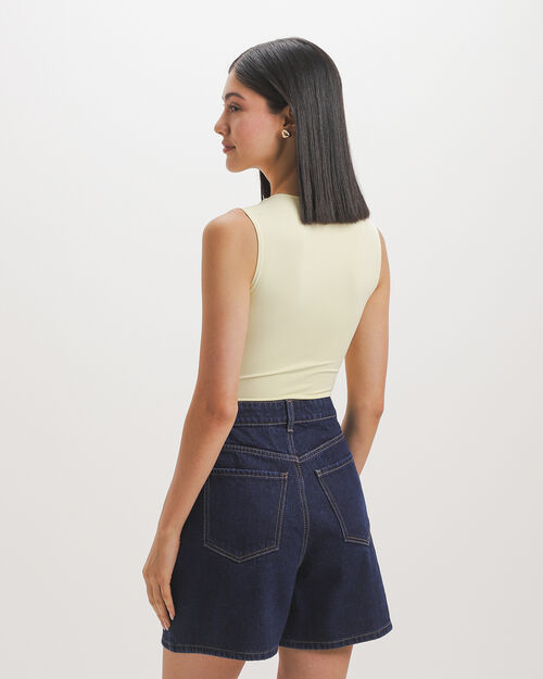 Body B&aacute;sico Amarillo