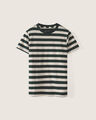 Playera Manga Corta Rayas,CRUDO