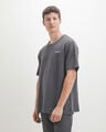Playera Textura B&aacute;sica,GRIS