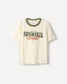 Playera Dise&ntilde;o B&aacute;squetbol,BLANCO HUESO