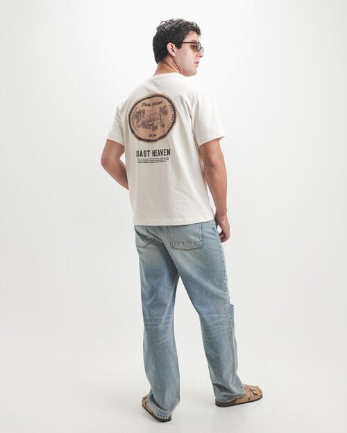 Playera Relaxed Caf&eacute;