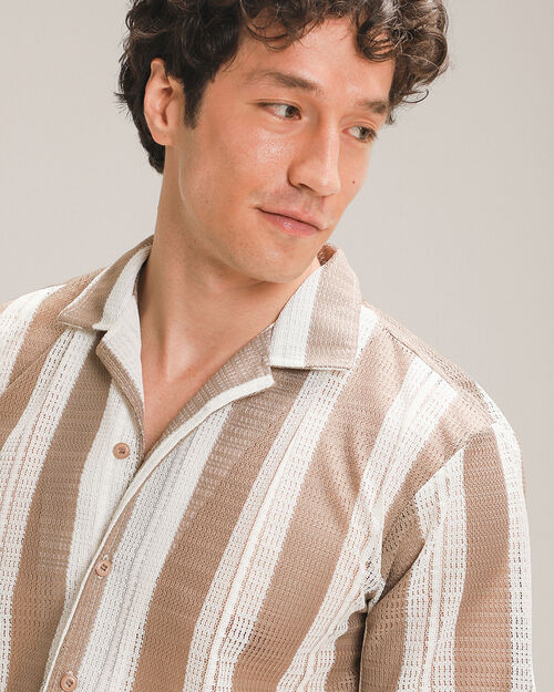 Camisa Café Relaxed