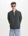 Chamarra Bomber Beige,VERDE OBSCURO