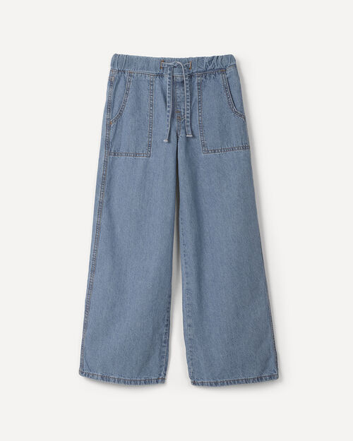 Jeans Wide Leg Paper Bag