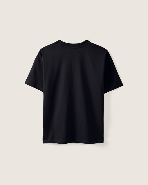 Playera Negra Manga Corta