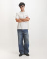 Baggy Jeans &Iacute;ndigo,AZUL INDIGO