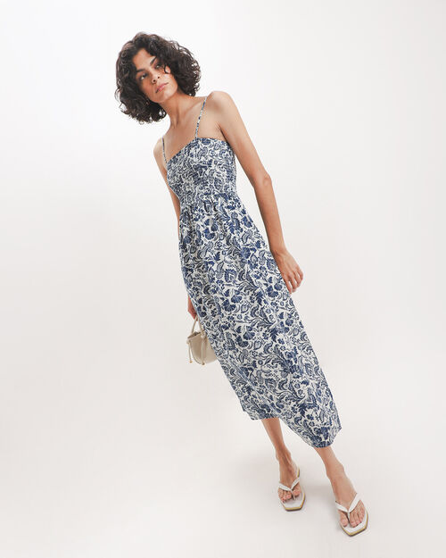 Vestido Midi Strapless