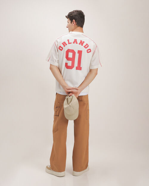 Playera Fit Regular Blanca