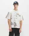 Playera Oversize Mickey,CRUDO