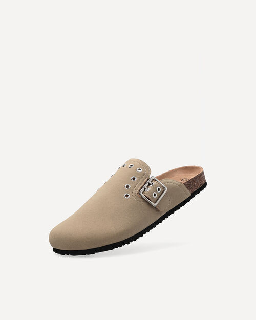 Zapatos Destalonados Caf&eacute;s