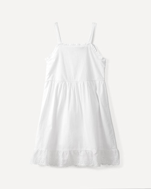 Vestido Blanco Tejido