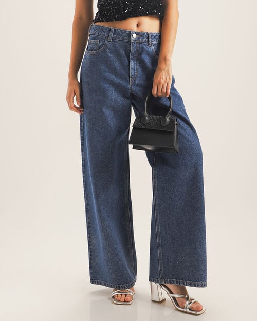 Jeans Azul Wide Leg