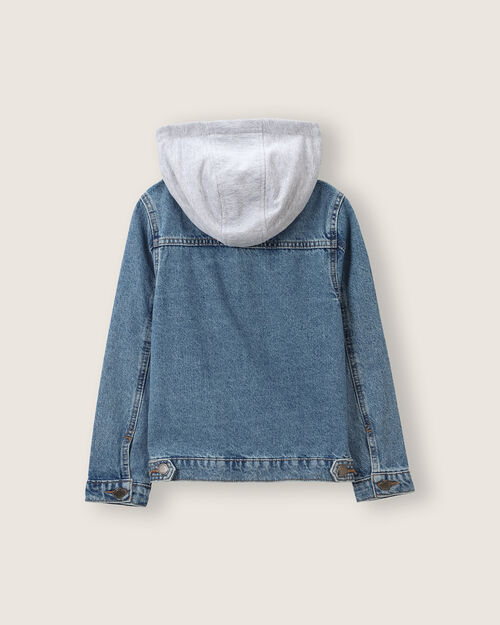 Chamarra Hoodie Azul