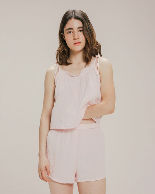 Conjunto Pijama Rosa
