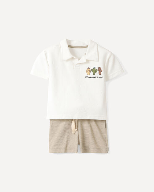 Conjunto Polo Y Short