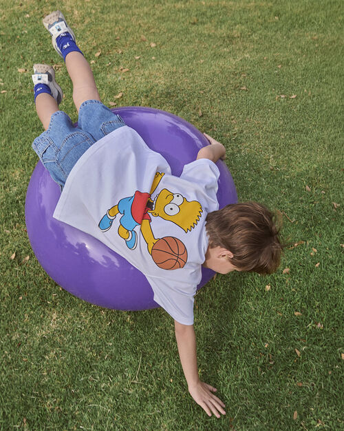 Playera Estampado Simpson