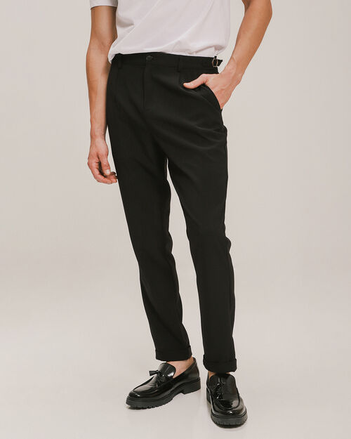 Pantalon Straight Negro