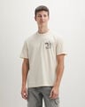 Playera Fit Relaxed,BLANCO HUESO