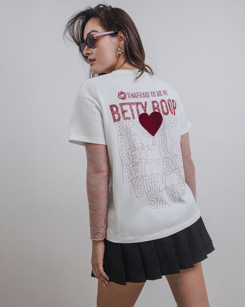 Playera Gr&aacute;fico Betty Boop