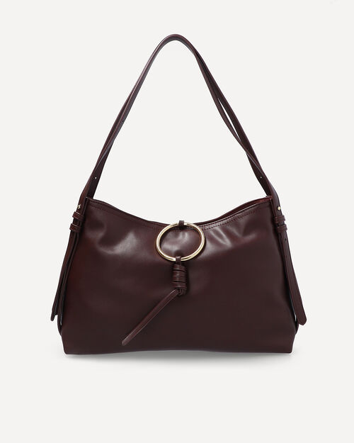 Bolso Rojo Con Aro