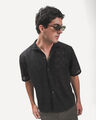 Camisa Resort Negra,NEGRO