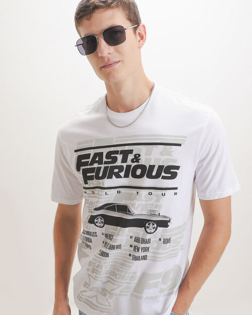 Playera Dise&ntilde;o R&aacute;pido Y Furioso