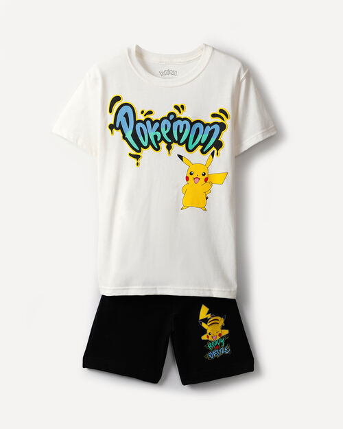 Conjunto Playera Short Pok&eacute;mon