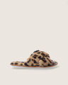 Pantufla Animal Print,CAFE CLARO
