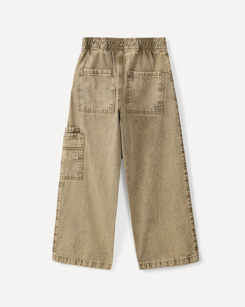 Jeans Baggy Con Jareta