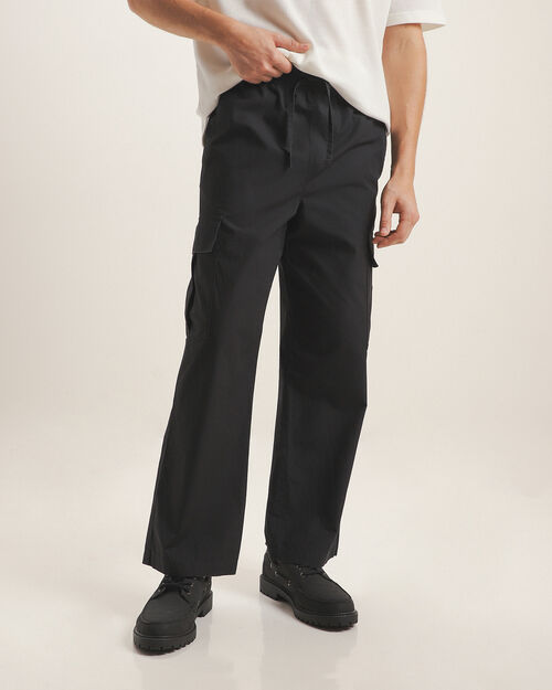 Pantal&oacute;n Negro Cargo