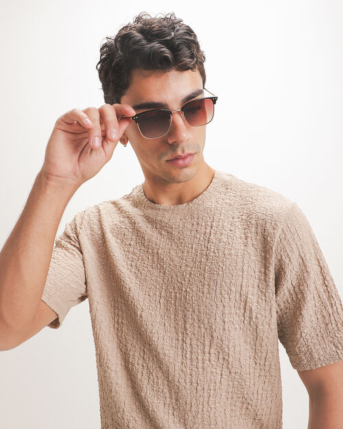 Playera Regular Textura