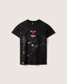 Playera Chicago Bulls,NEGRO