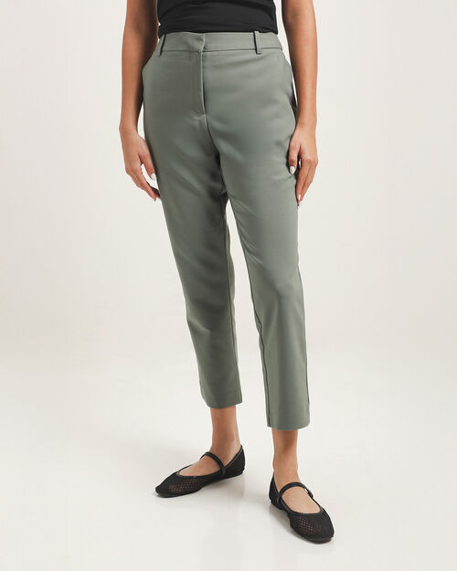 Pantalón  Straight Verde